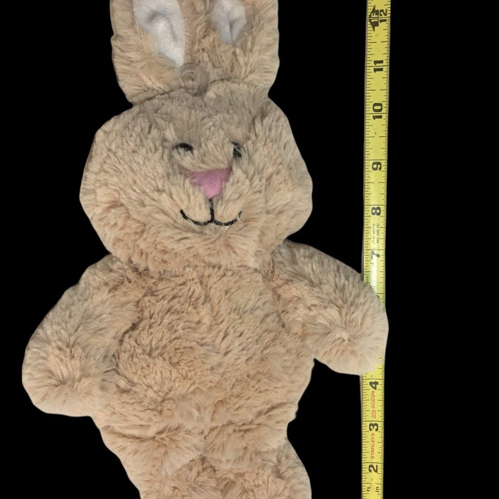 HTF Animal Adventure Tan Bunny Rabbit Plush Cream Ears Sweet Sprouts 2015 Lovey - Picture 6 of 7